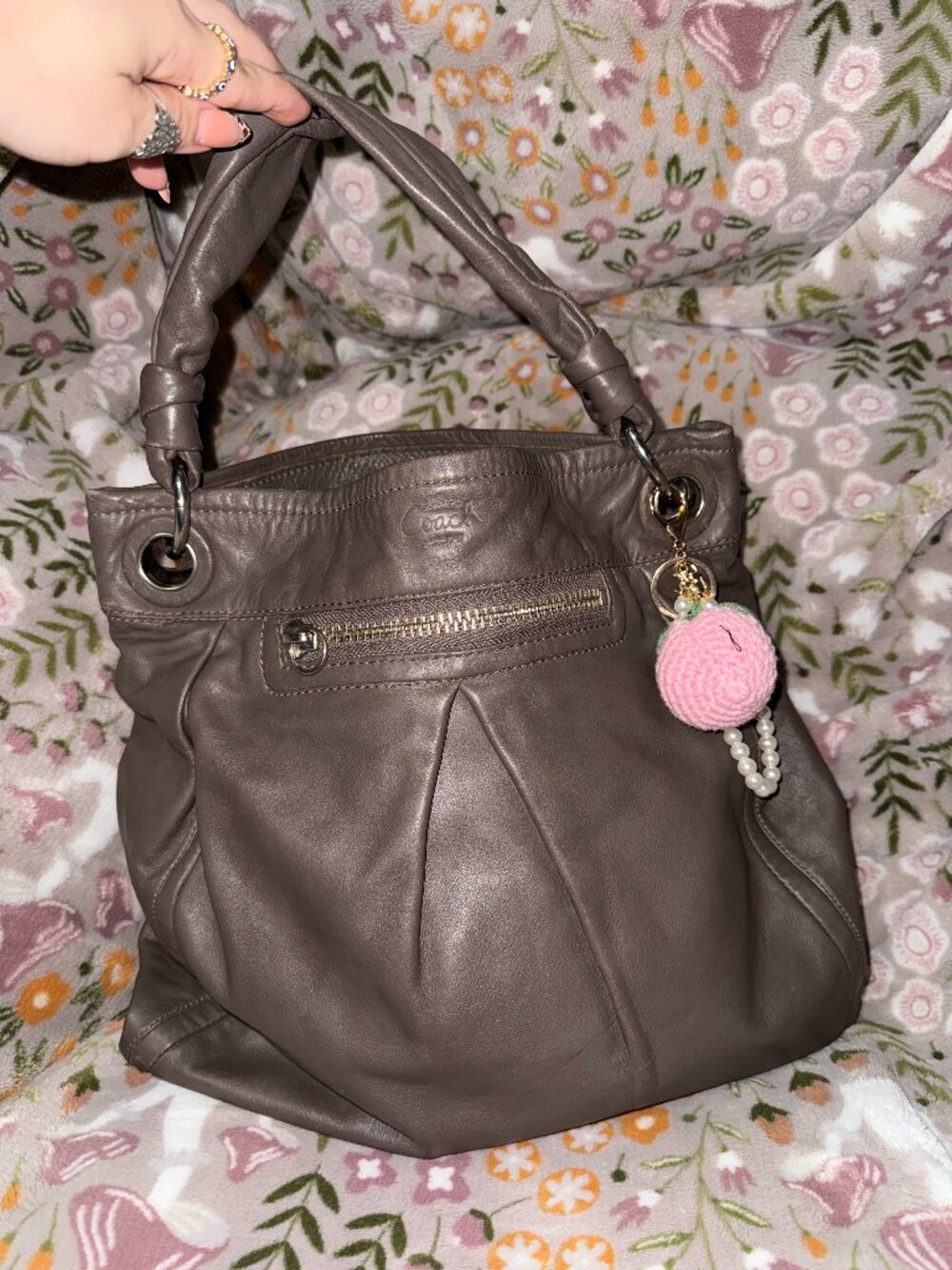 2009 Coach Parker hippie carryall shoulder bag